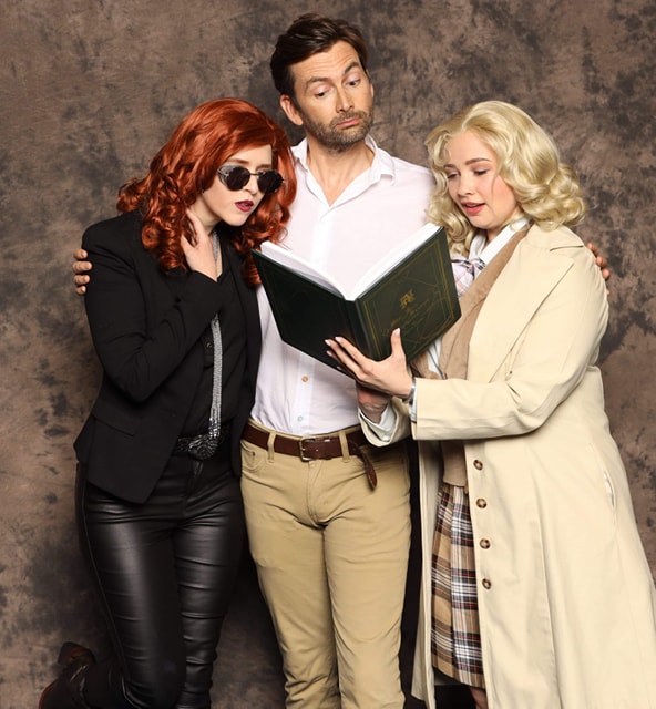 ardella and Echoing Artemis with the delightful David Tennant